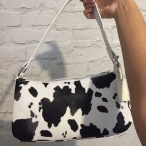 Y2K Cow Print Bag